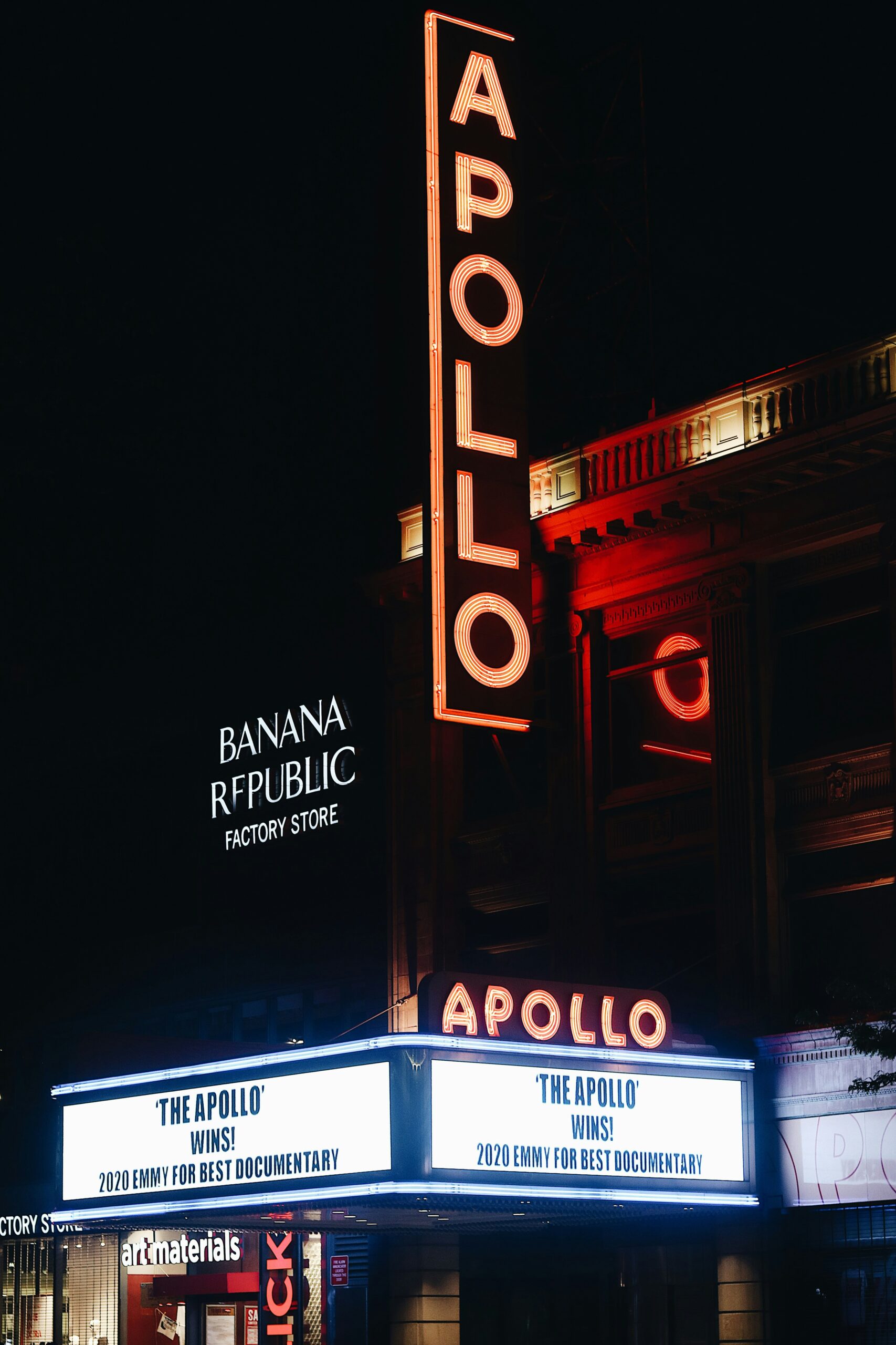 HarlemにあるApollo Theaterの外観