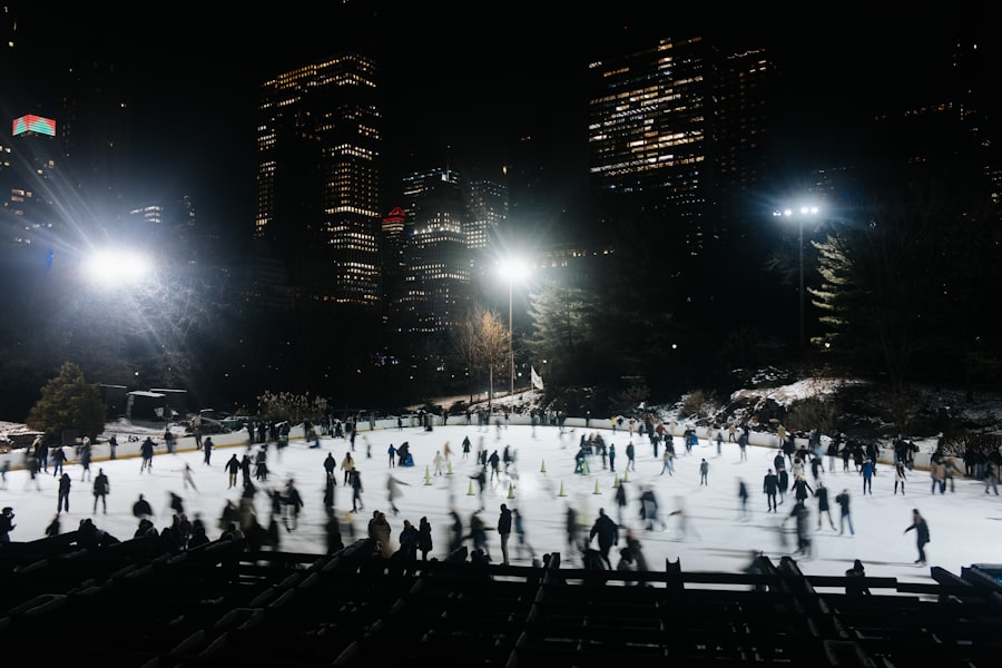 セントラルパークのWollman Rink
