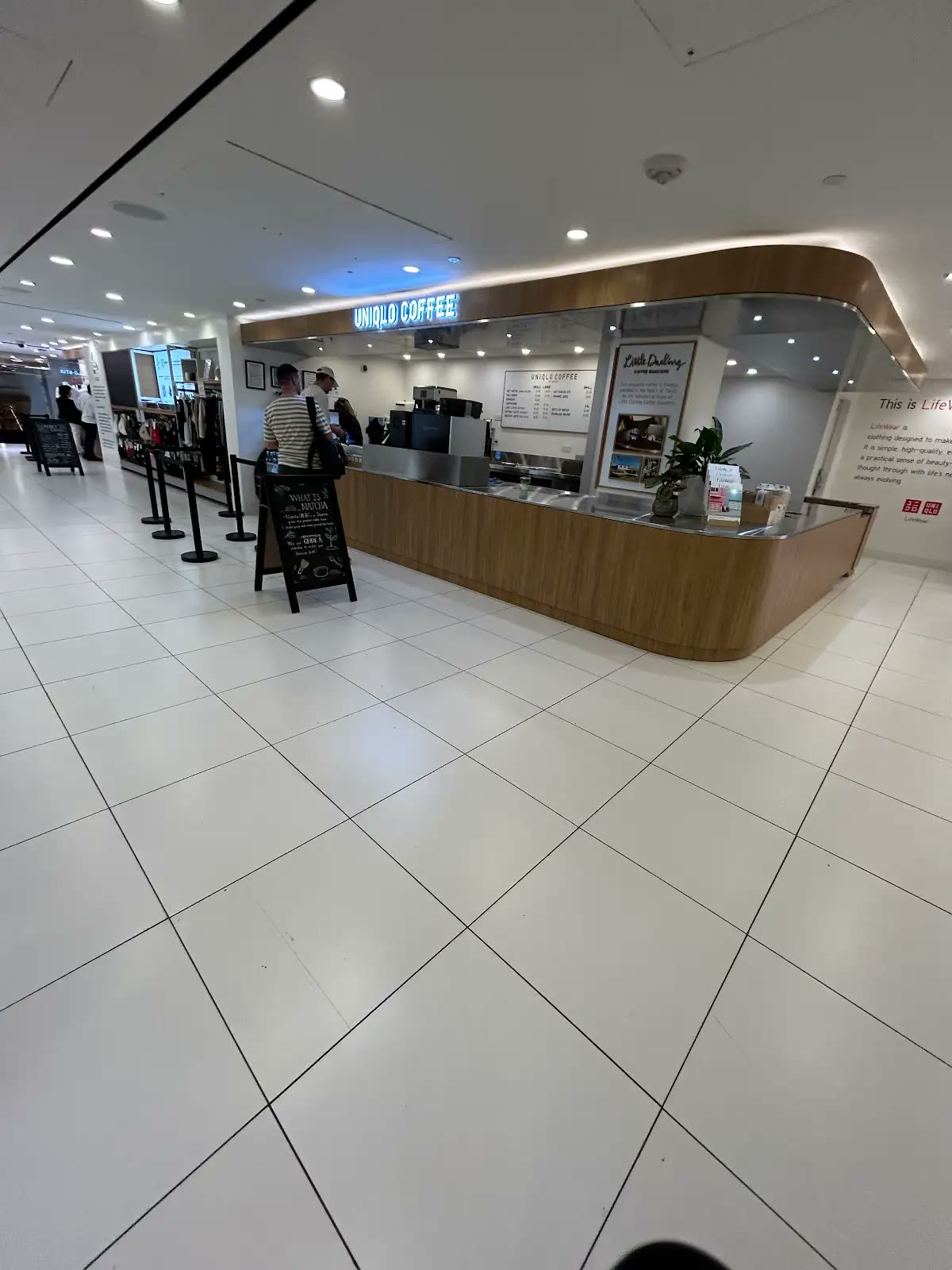 UNIQLO COFFEEのカウンター
